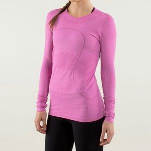 Lululemon Swiftly Tech long sleeve crew - pink